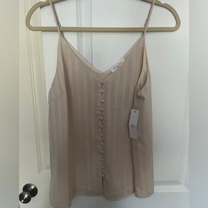 Sophie Rue Leisha Button Front Cami size Med. NWT